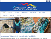 Tablet Screenshot of mountaincolors.com